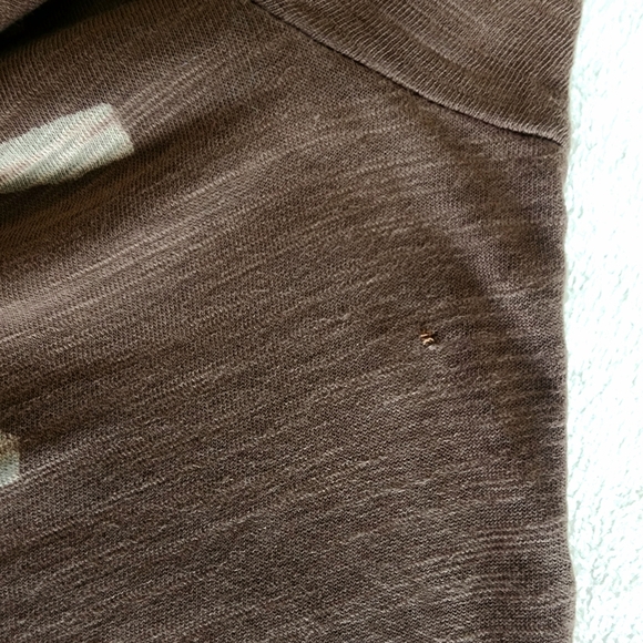 Marc O'Polo 'Smile More Worry Less' Slub Jersey Tee - Size S (runs large) - Picture 6 of 6